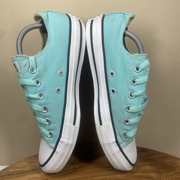 Converse Chuck Taylor All Star Ox Beach Glass Womens Mint Green Size 8 Shoes - Picture 6 of 9